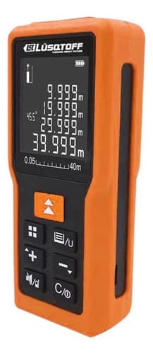 Medidor De Distancias Laser Digital 40m Memoria Lusqtoff