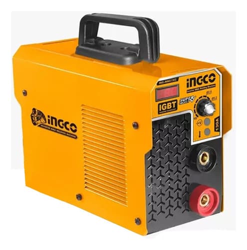 Soldadora Electrica Inverter Ingco 130amp Compacta Mma1302 Amarillo