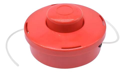 Carrete Para Bordeadora Plastico Rojo Economico Rojo
