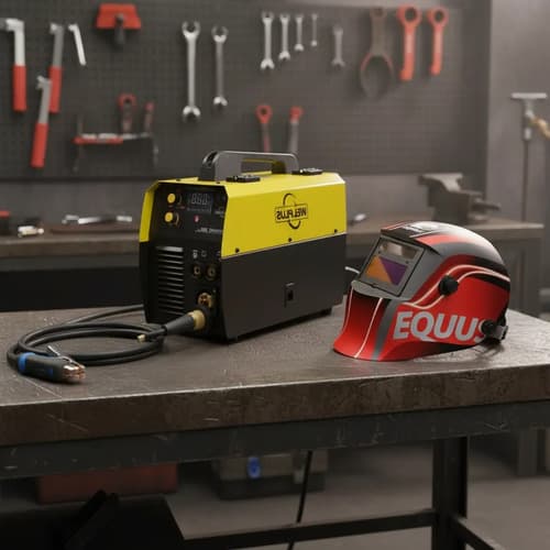 Soldadora Welplus Mig/mma/tig 200a Inverter Digital Rojo