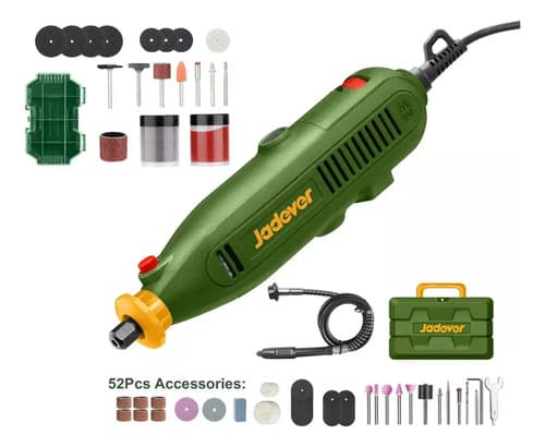 Minitorno Jadever De 130w Con 52 Accesorios Y Kit De 80 Piezas 50/60 130 W