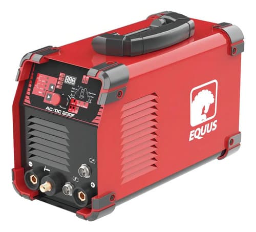 Soldadora Tig Para Aluminio Ac/dc Equus Tig/mma- 200a Rojo