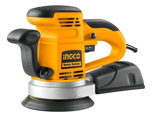 Ff Lijadora Roto Orbital Ingco 450w Rs4501.2 Industr Vel.var Naranja 50 Hz/60 Hz