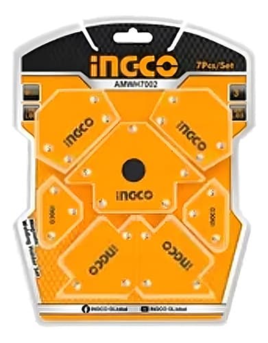 Set X7 Escuadra Magneticas Ingco Amwh7002