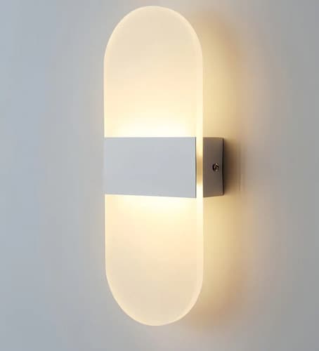 Aplique Led Interior Bidireccional Oval 5 W