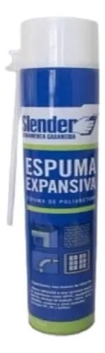Espuma De Poliuretano Expansible 500ml Slender Caja X 12