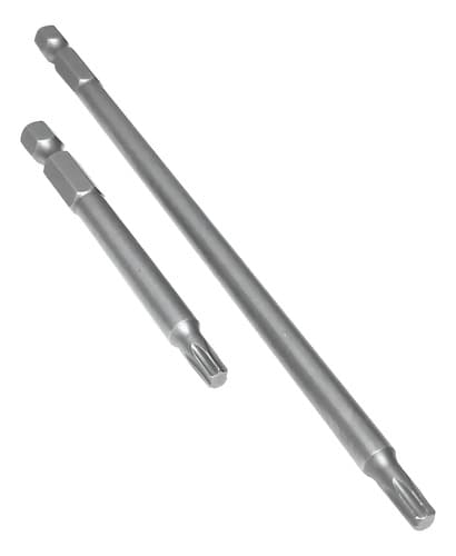 Set 2 Atornilladores Torx Milescraft Puntas Hexagonales 1/4 Magnéticas