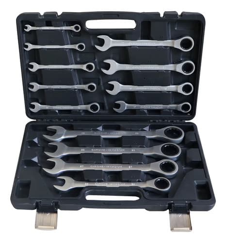 Juego De 13 Llaves Con Criquet Equus Plateado