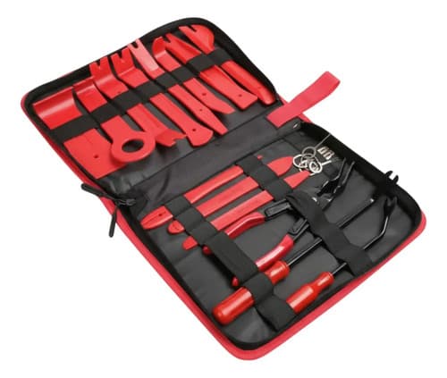 Set De Herramientas Para Remover Molduras Equus 19 Piezas Rojo