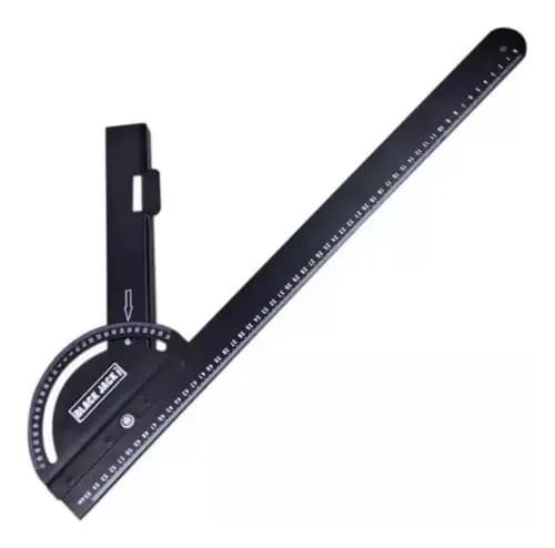 Transportador De Angulo Goniometro Falsa Escuadra 55cm 160gr