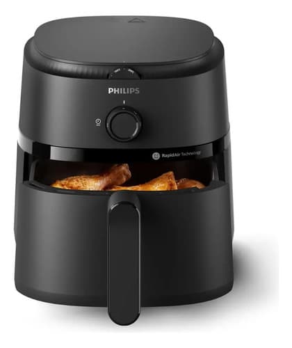 Airfryer Philips Na120/00 4.2 Lts Con Tecnología Rapid Air Negro