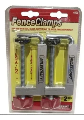 Prensa Equus Router Fence Clamps Milescraft Kirkor - Sas Gris