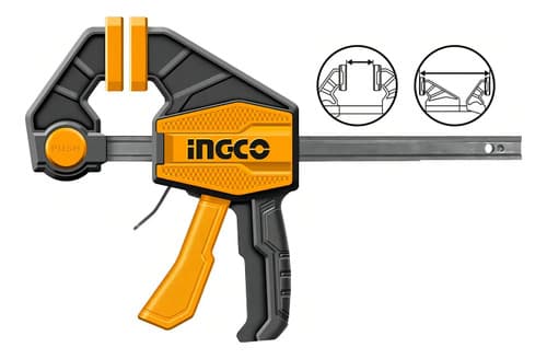 Prensa Rapida Auto Ajustable 6 60kg Ingco Hqbc01601