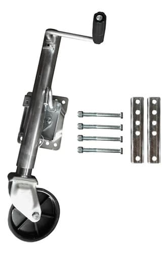 Rueda Timonera C/soporte-trailer -rebatible-regulable