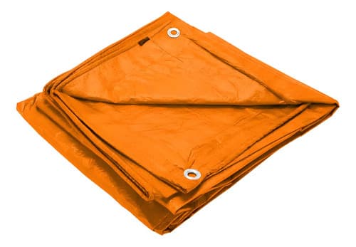 Lona Naranja 4x6mt 90g M2 Impermeable Wadfow Wtq0946