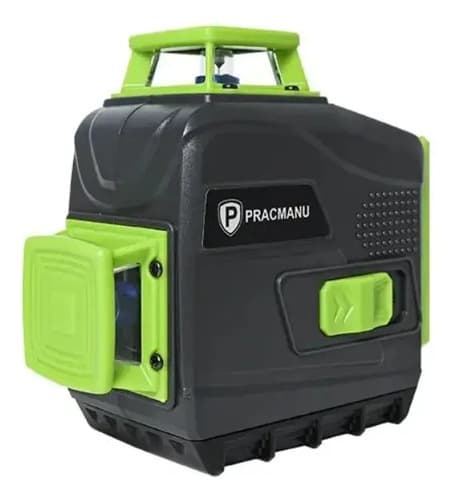 Nivel Láser 3d Pracmanu Zh12l 12 Líneas Autonivelante Precisión 1.5mm Verde