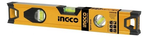 Nivel Aluminio Industrial Ingco 100cm Amarillo Hsl08100