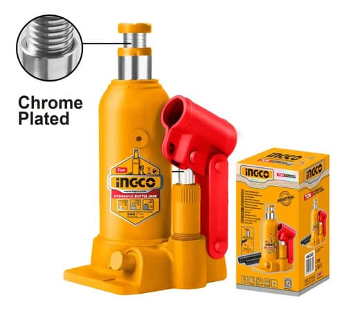Gato Hidráulico Para Vehículos Ingco Hbj1004 Formato Botella