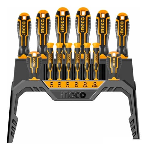 Set X 14 Destornilladores Ingco Hksd1428