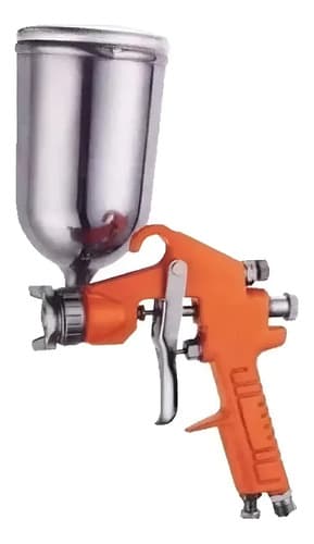 Pistola Soplete Pintar 0.4lt 1.5mm Lusqtoff W71g Tipo Maer Naranja