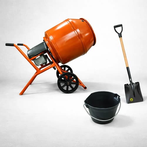Hormigonera Ansa 130lt Armada 3/4 Hp + Pala Y Balde