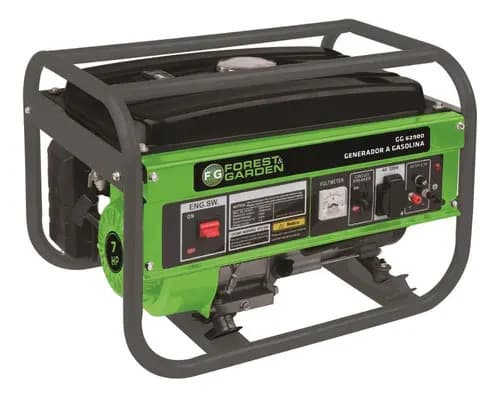 Generador A Gasolina Forest & Garden 2.9kw Monofásico 6h Autonomía
