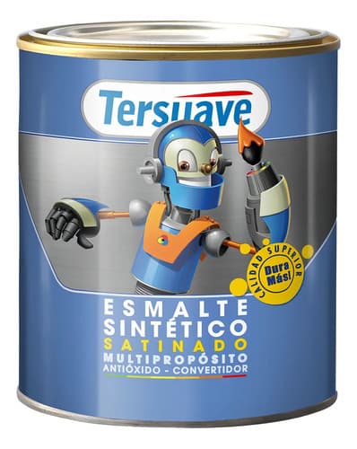 Esmalte Sintético Tersuave Blanco Satinado 4l Interior Exterior