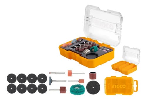 Kit Set X 32 Accesorios Mini Torno Ingco Akmg5031