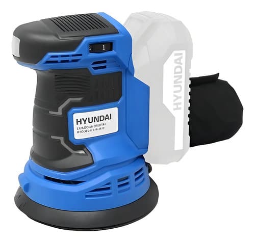 Lijadora Orbital Batería 125mm 20v Hyundai - Ferrejido Color Azul