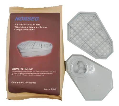 Filtro Cartucho Máscara Norseg Vapores Amoniaco Y Metilamina