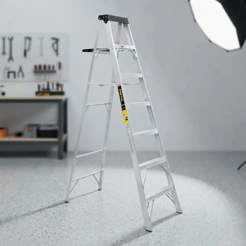 Escalera De Aluminio Pretul Est-36p Plateado