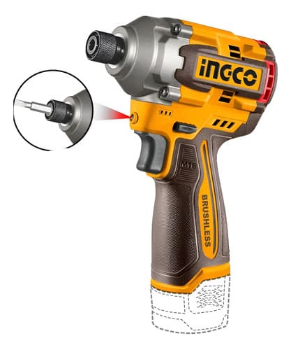 Atornillador De Impacto A Bateria 16v 170nm Cirli16178 Naranja Claro 50hz/60hz