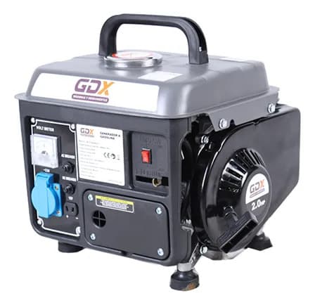 Generador Nafta 2 Tiempos 63cc 600 Watts 2hp Gdx