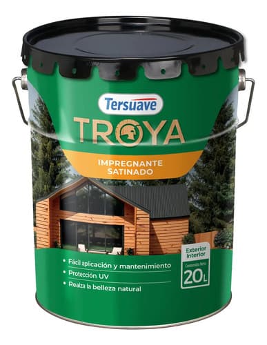 Tersuave Impregnante Protector Troya Satinado 20 Litros Natural Satinado
