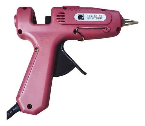 Pistola De Silicona Caliente 60w Equus Rosa