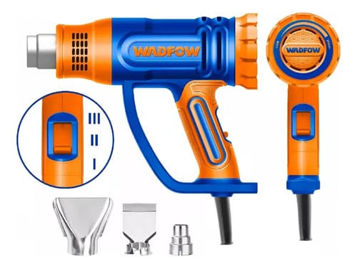 Pistola De Calor 2000w Temp Ajustable Wadfow Whg1520 Azul