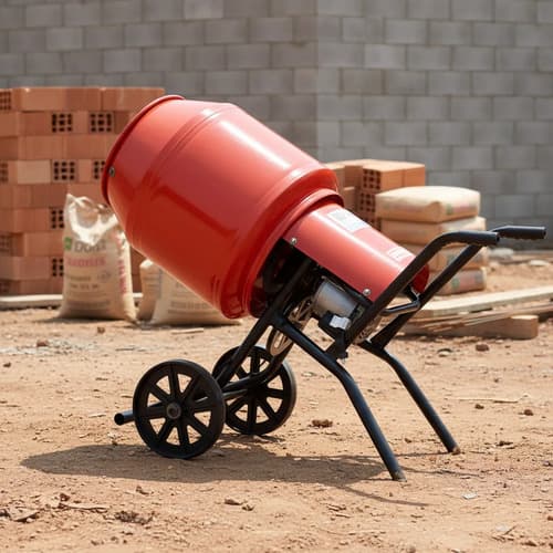 Hormigonera Super Reforzada 140l 1hp Weg Argentina