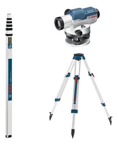 Nivel Óptico Bosch Gol 32d + Bt 16 + Gr 500 Topografia 26x