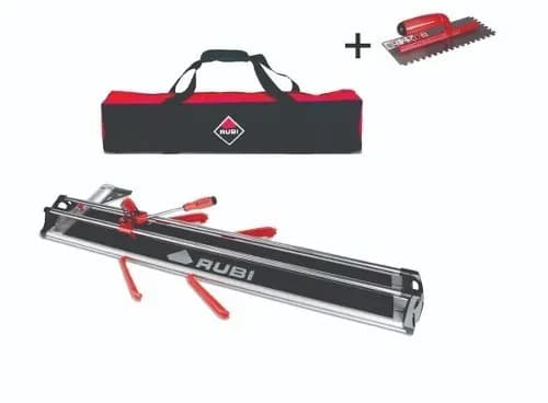 Cortadora De Baldosas Manual Rubi Hit-1200 Cerámica Espesor 1.6cm Corte 120cm