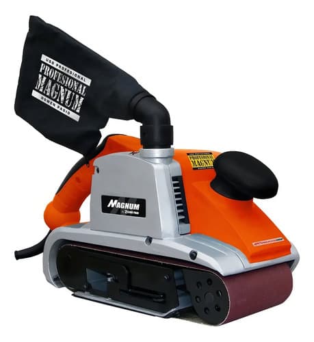 Lijadora Profesional De Banda Dowen Pagio Lb100pn Naranja 50hz 1.2kw 50 Hz