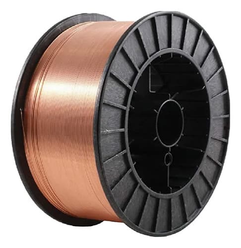 Alambre Rollo Para Soldar Mig Con Gas C02 0.8mm 5kg Tl10505 Color Gris