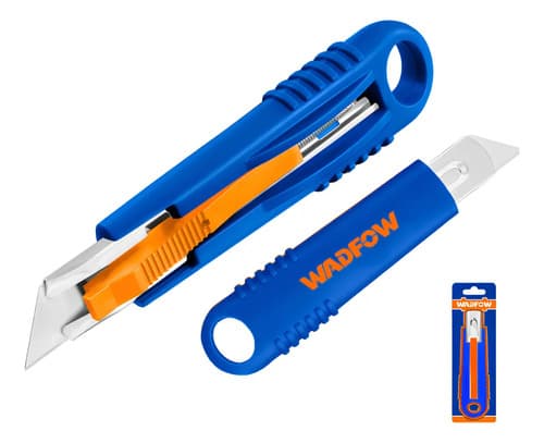 Trincheta Retractil 19x61mm 140mm Wadfow Wrsuk19