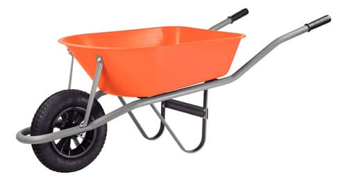 Carretilla - Cámara Naranja Neumático 77717/431-tramontina Color Naranja/negro