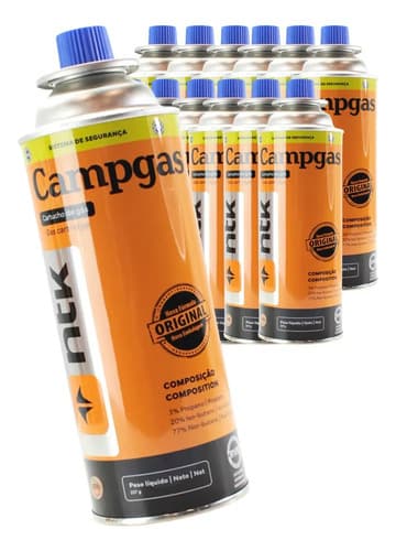 Kit 4 De Recarga De Gas Butano Para Estufa Y Soplete, 227 G, Ntk