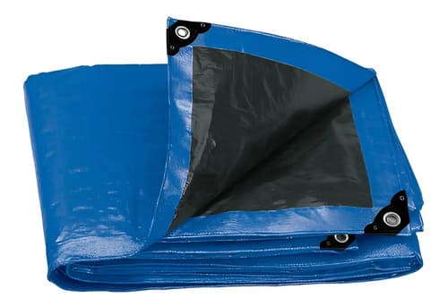 Lona Reforzada, 3 X 3 M, Azul Truper 15370