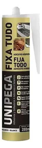 Adhesivo Sellador Hibrido 280ml Pega Todo Unipega