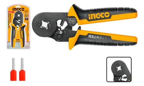 Alicate Ingco Crimpeador P/terminales Tubulares 6 PuLG