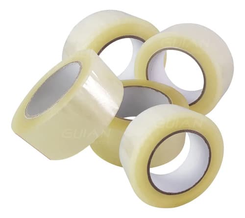 Cinta De Embalaje Guian Transparente De 4.8 Cm X 150 M Pack De 6