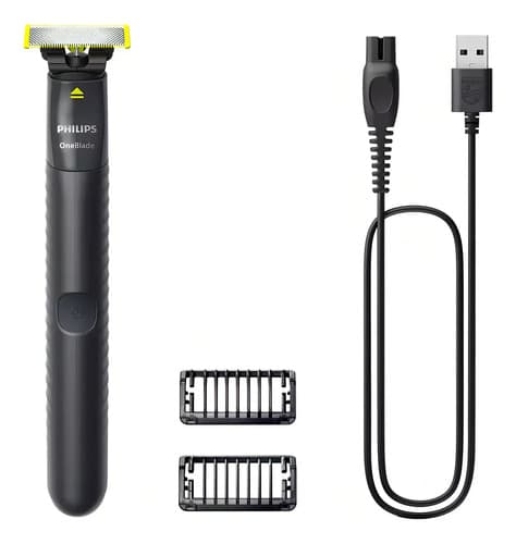 Afeitadora Philips One Blade Qp142410 Color Negro Negro