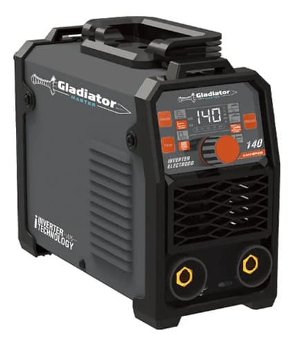 Soldadora Inverter 140a Gladiator Ie4140 Gris Oscuro